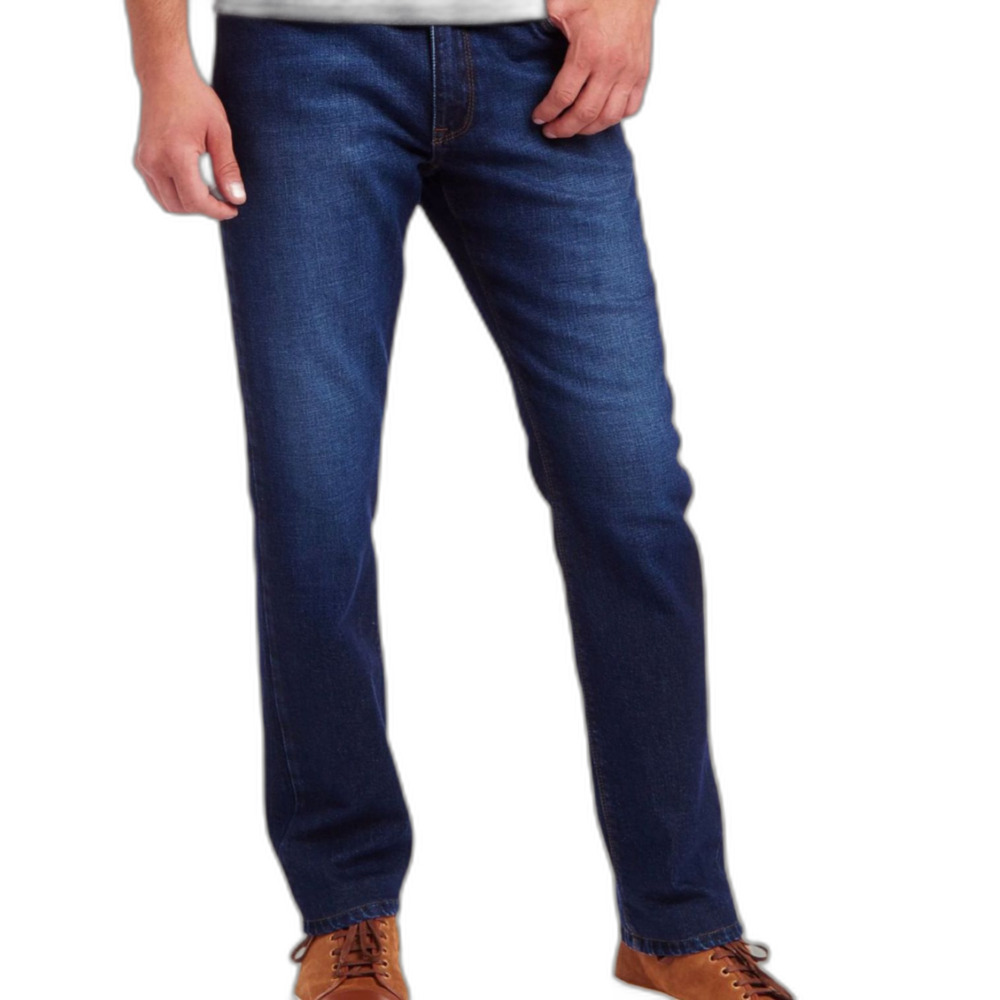 Mott & Bow Slim Straight Leg – W35 L32, Normal Wash, 98% Cotton